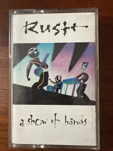 RUSH A Show of Hands Live Album cassette Tape 1989 Polygram LN Geddy Lee - Picture 1 of 2