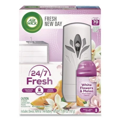 Air Wick Freshmatic Automatic Starter Kit, 5.89 oz, White Flowers & Melon, 2/PK - Image 1 of 4