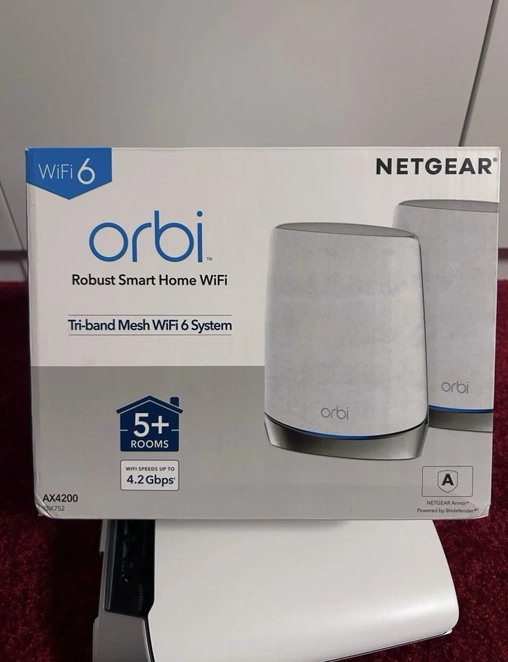 Netgear Orbi WiFi 6 Mesh System - Bild 1 von 4