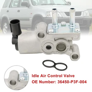 Idle Air Control Valve Per Honda CRV CR-V EX / LX / SE 2.0L 98-01 36450-P3F-004 - Picture 1 of 11