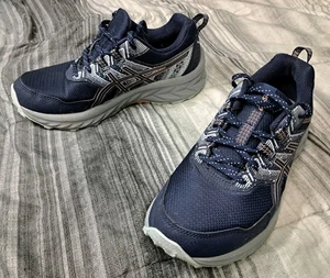 Zapatillas deportivas para correr Asics Gel-Venture 9 para mujer medianoche con cordones 7,5 - Imagen 1 de 6