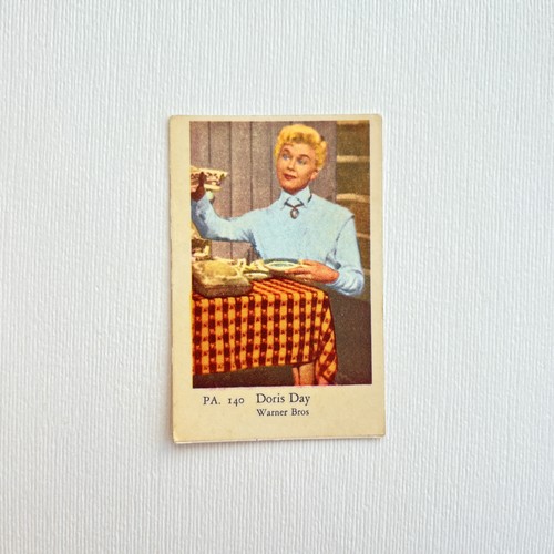Doris Day 1958 Dutch Gum PA Set #140 Vintage Trading Card | eBay