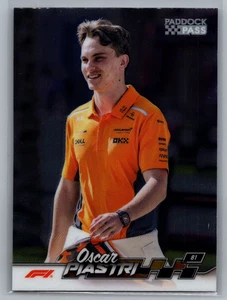 2024 Topps Paddock Pass Formula 1 - Oscar Piastri #8 Chrome - Picture 1 of 2