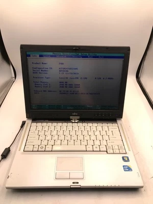 Fujitsu Lifebook T900 2-in-1 Intel Core i5-M520 2.4GHz 13" Laptop 4GB RAM-MZ - Image 1 of 4