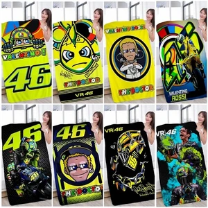 Valentino Rossi 46 Motorcycle Racing Microfiber Bath Towel Swim Beach Blanket UK - Picture 1 of 31