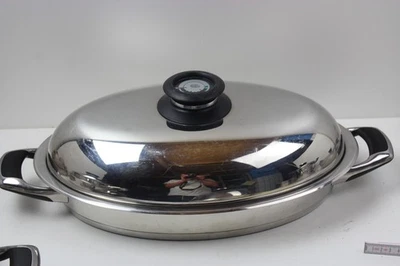 AMC Bräter 3,5 Liter Oval Topf Pfanne Schmortopf 40095 Induction Ø 38cm  #11 - Bild 1 von 4