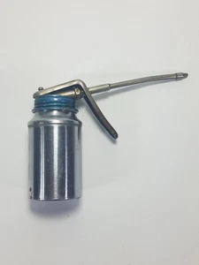 Vintage 3,5" Brevettato G.125 Ölkanne Fingerpumpe Öler Made in Italy sauber funktioniert - Bild 1 von 11