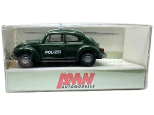 AMW VW KÄFER Polizei Beetle 1950 1960 - 1:87 - H0 - Auto - INKgrafiX TOYS A332 - Picture 1 of 8