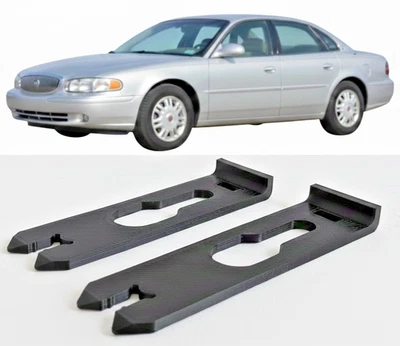 Clips de retención de faros para Buick Century - GM# 10298115 - Juego de 2 piezas - Negro Foto 1 de 4