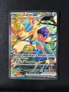 POKEMON TCG - JOURNEY TOGETHER - HOP'S ZACIAN EX 186/159 - Picture 1 of 2