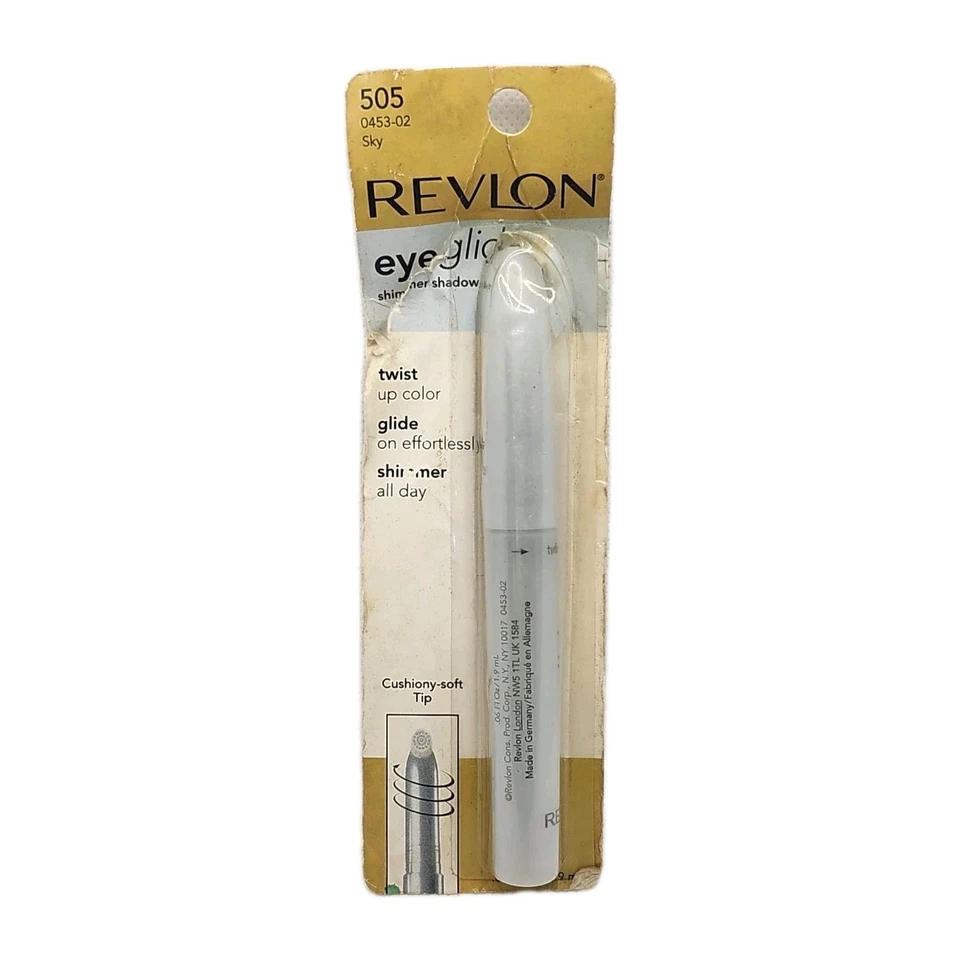 Revlon Eye Glide Shimmer Shadow #505 SKY Twist Up NOS DISCONTINUED  - Image 1 of 4