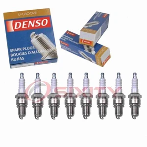 8 pc Denso Standard U-Groove Spark Plugs for 1973-1979 Ferrari Dino 308 GT4 nk - Picture 1 of 5