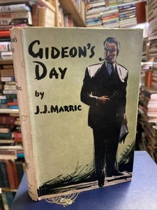 Signed By John Creasey Gideon’s Day J. J. Marric 1st Edit ‘55 Plus Signed Card - Picture 1 of 18