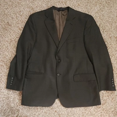 Blazer Abrigo Deportivo Brooks Brothers 346 Marrón Para Hombre 42S 2 Botones Lana Foto 1 de 4