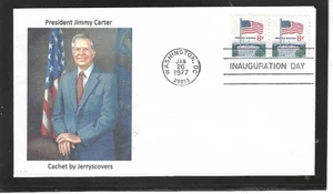 PRESIDENTE JIMMY CARTER INAUGURACIÓN 1977 LAVADO, CUBIERTAS DE JERRY DC SOLO 1 HECHO - Imagen 1 de 1