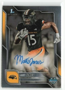 2025 Bowman Chrome University Matt Jones #BCA-MJ Auto - Picture 1 of 2