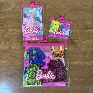 Lot of 3 Brand New Barbie Clothes Outfits Accessories - Picture 1 of 4