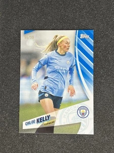 2024-25 Topps Blue Moon Manchester City Chloe Kelly /99 Blue Parallel - Picture 1 of 2