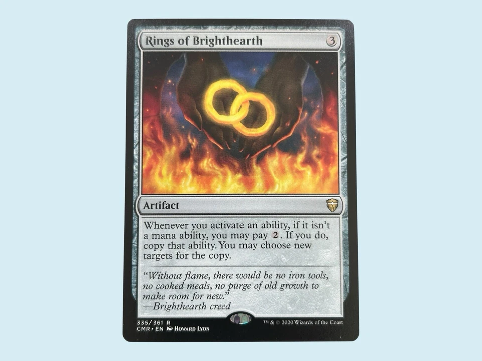 Rings of Brighthearth, Commander Legends, Near Mint, Magic the Gathering MTG - Image 1 of 1
