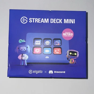 Elgato Stream Deck Mini  - 6 Customizable Keys Studio Controller Twitch YouTube - Image 1 of 4