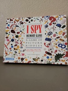 I Spy Memory Game A Game of Picture Riddles BriarPatch Scholastic - Picture 1 of 2