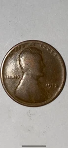 1912 Lincoln Wheat Penny, ohne Münzzeichen, L der Freiheit am Rand - Bild 1 von 2
