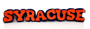 SYRACUSE ORANGE STUFFED PLUSH SPIRIT NAME DISPLAY 26" COLLEGIATE COLLECTION - Picture 1 of 5