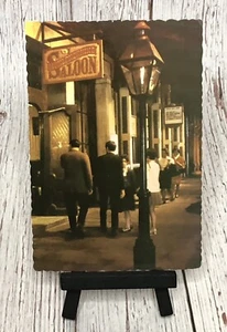 Atlanta GA Georgia Muhlenbrink's Saloon Underground Night Scene Postcard - Picture 1 of 4