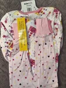 Pack de 2 durmientes con cremallera de algodón para niñas - 2T - Imagen 1 de 3