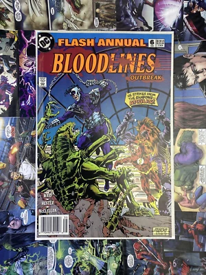 Flash Annual #6 (1993) DC Comics 🔑1ST APP ARGUS🔑 MARK WAID Newsstand - Image 1 of 4