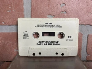 Bark At The Moon by Ozzy Osbourne CASSETTE TAPE ONLY 1983 Made In USA - Picture 1 of 4