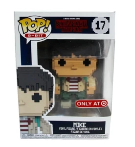 Funko Pop! 8-BIT Stranger Things Mike Vinyl Figure #17 Target Exclusive - Picture 1 of 6