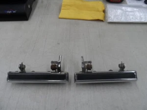 PONTIAC 1978 LATER GRAND PRIX LEMANS LEFT & RIGHT DOOR HANDLES WILL FIT OTHER GM - Picture 1 of 3