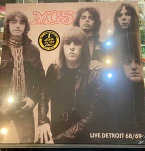 MC5- Live Detroit 68/69 Vinyl Record - Picture 1 of 3