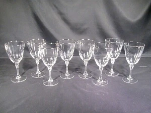 Lenox Montclair Platinum Trim Water Goblets Set of 8 - Picture 1 of 12