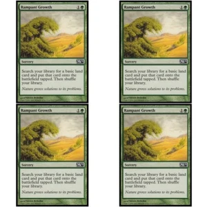 4 x RAMPANT GROWTH NM M12 MTG Green - Sorcery Com - Bild 1 von 1