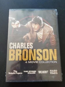 Charles Bronson - 4 ACTION Movie Collection Brand new - Picture 1 of 2