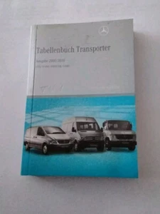 Tabellenbuch Mercedes Benz Vito, Viano, Sprinter und Vario Ausgabe 2009 / 2010 - Bild 1 von 7