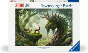 3000 Teile Ravensburger Puzzle Der Walddrache erwacht 12000808 - Bild 1 von 5