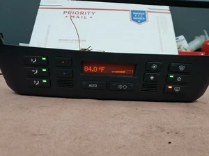 04-10 BMW X3 CLIMATE HEAT AC CONTROL PANEL OEM 64113417544 - Picture 1 of 7