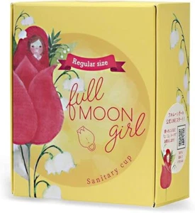 Full Moon Girl Regular Size Menstrual Cup with Pouch - Picture 1 of 4