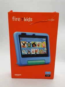 Amazon Fire 7 Kids Tablet (12th Gen) | Age 3-7 7" Display 32GB - Blue - Picture 1 of 4