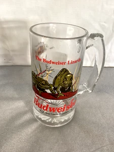Taza de cerveza The Budweiser Lizards Anheuser-Busch vaso con mango - Imagen 1 de 5