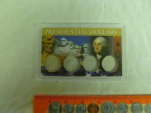COLORFUL 3x5, 4 SPACE, PRESIDENTIAL DOLLAR HOLDER - Picture 1 of 2