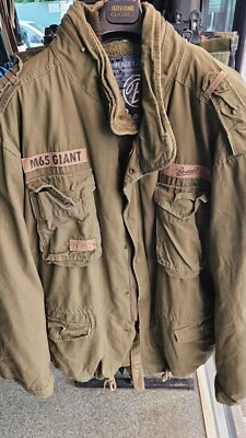Chaqueta de invierno militar alemana gigante Brandit M65 talla 3XL Foto 1 de 4