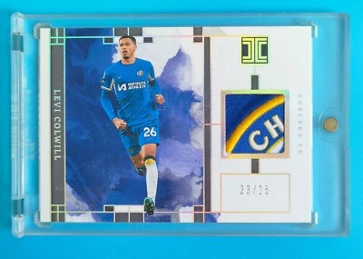 2023-24 Panini Impeccable Chelsea Levi Colwill Logo Patch 23/25 - Image 1 of 2