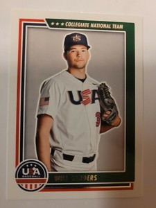Lot of 70- Panini 2022 USA Baseball stars & stripes WILL SANDERS 70 cards