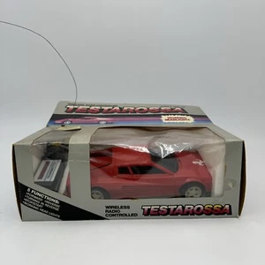 RAROS FAROS ROJOS DE COLECCIÓN ROYAL CONDOR FERRARI TESTAROSSA 5 FUNCIONES COCHE R/C - Imagen 1 de 6