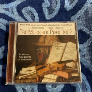 ADRIAN/LA SERENISSIMA CHANDLER - PER MONSIEUR PISENDEL 2 CD NEW! - Picture 1 of 2