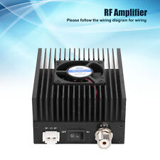 RF Amplifier UHF 80W  Power Amp 400‑470MHz with LED Indicator Radio Amplifier